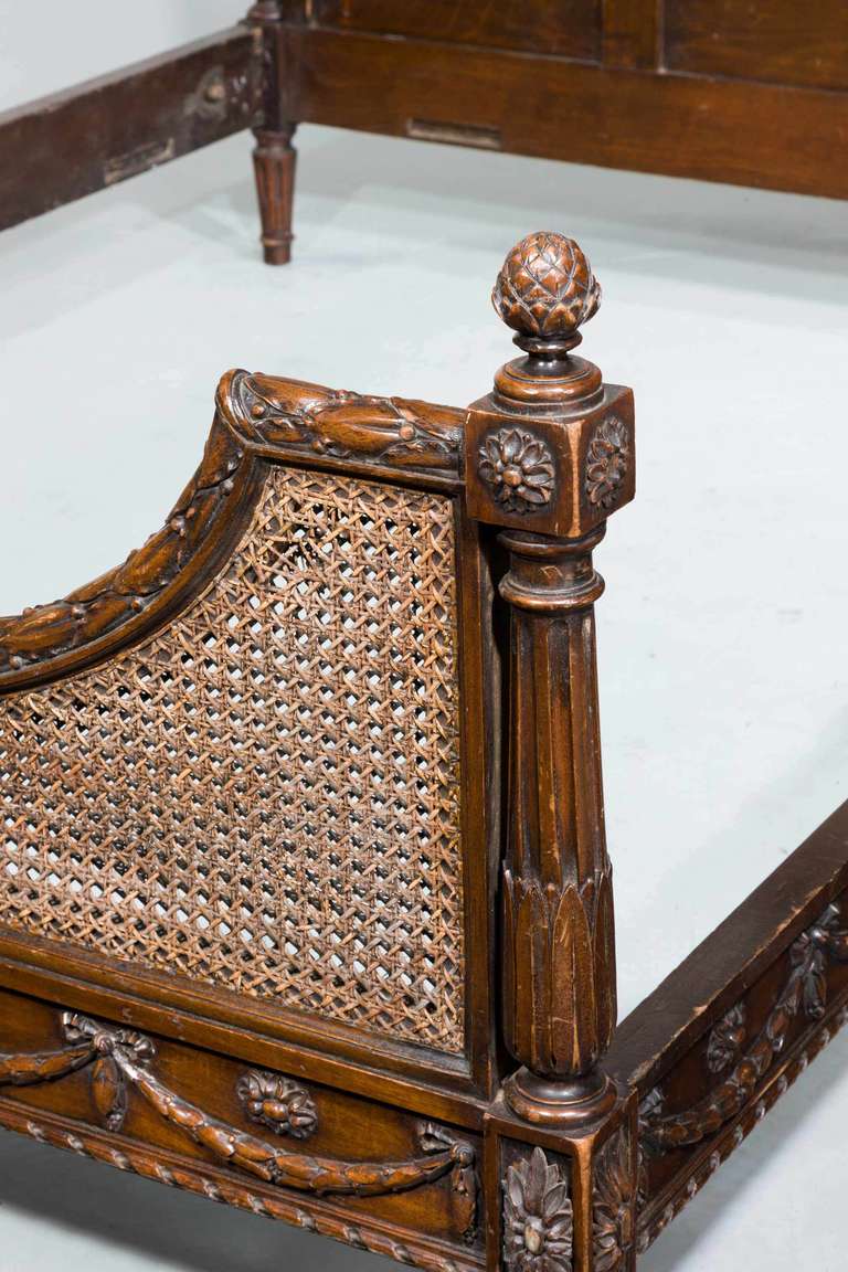 Late 19th Century Bergere Bed 5