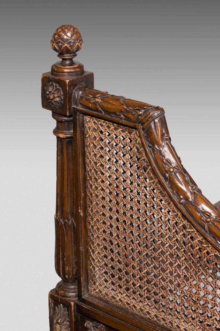 Late 19th Century Bergere Bed 2