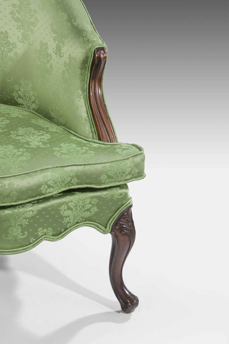 18th Century and Earlier George III Period Mahogany Sofa