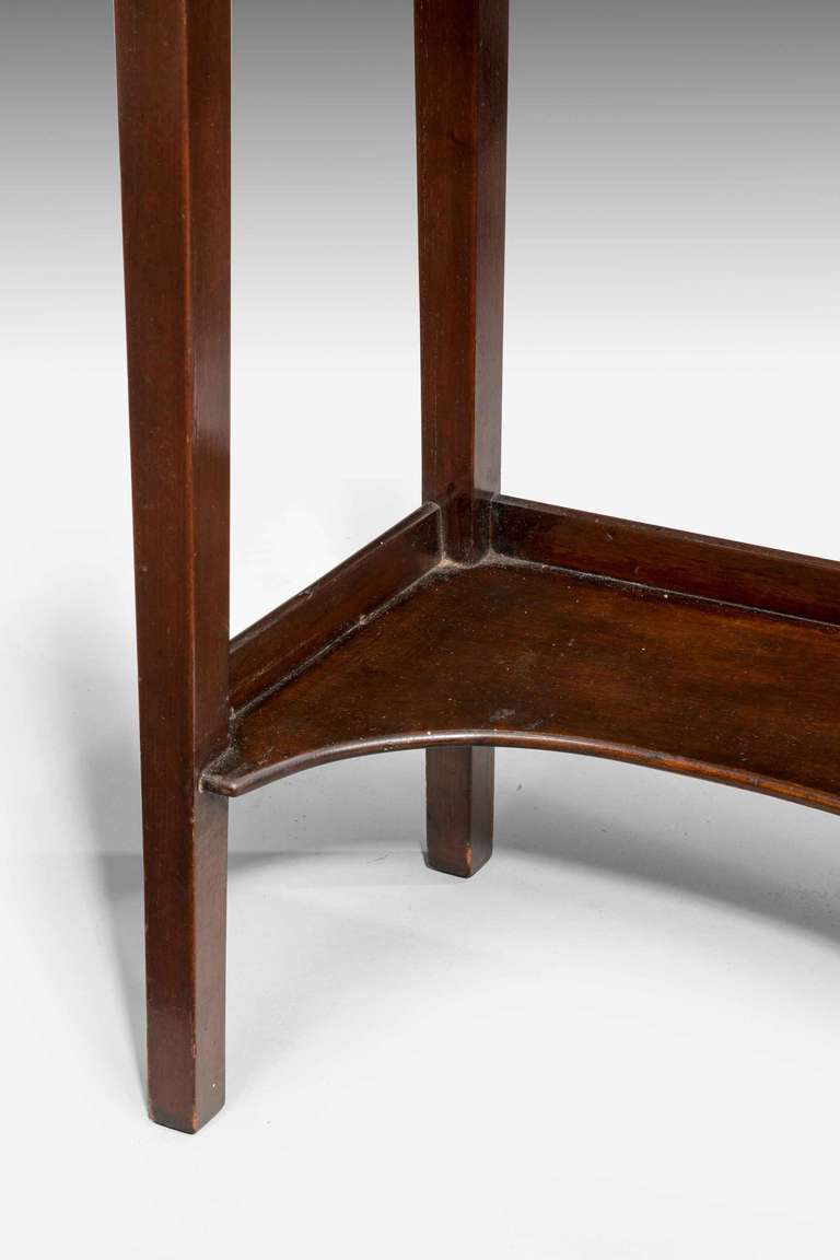 George III Period Mahogany Cheveret For Sale 1