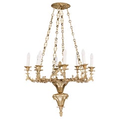 Late 19th Century Eight-Arm Chandelier