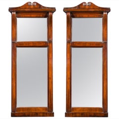 Pair of Regency Period Pier Mirrors