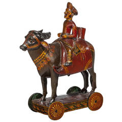 Polychrome Figure Astridge an Oxen 5