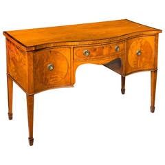 Sheraton Period Satinwood Sideboard 4