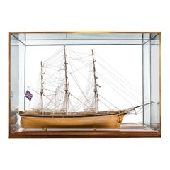 Vintage 20th Century Model of The Cutty Sark