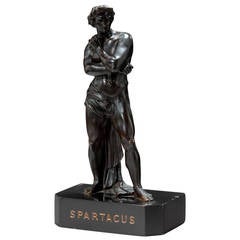 Vintage Cold Cast Bronze Figure of Spartacus