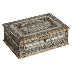 Early 19th Century Vizagapatam Bone Box 6