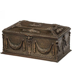Late 19th Century Bronze Casket 8