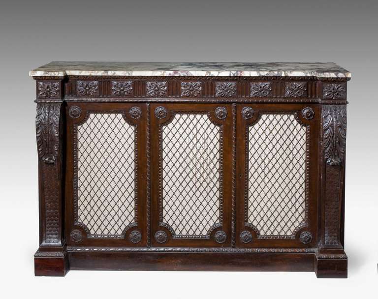 19th Century North European Side Cabinet For Sale 1