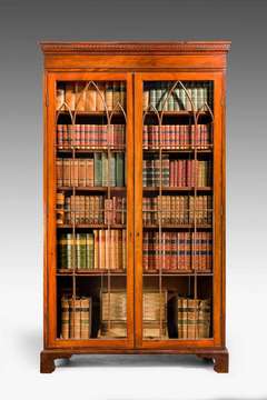 George III Period Mahogany Bookcase
