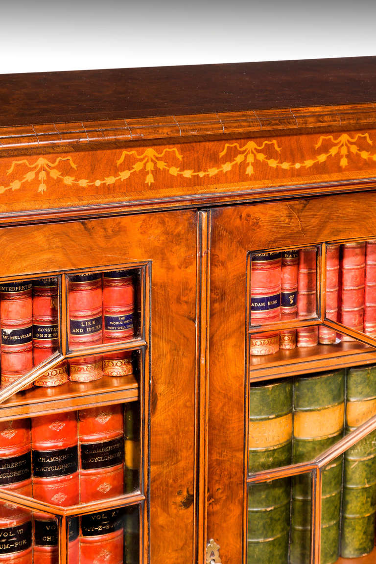 Pair of Late 19th Century Design Mahogany Low Bookcases In Good Condition In Peterborough, Northamptonshire