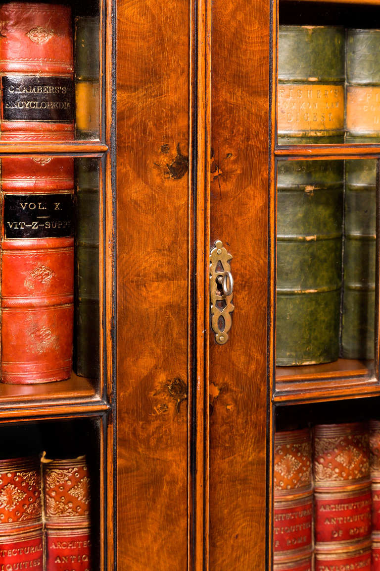 Pair of Late 19th Century Design Mahogany Low Bookcases 2