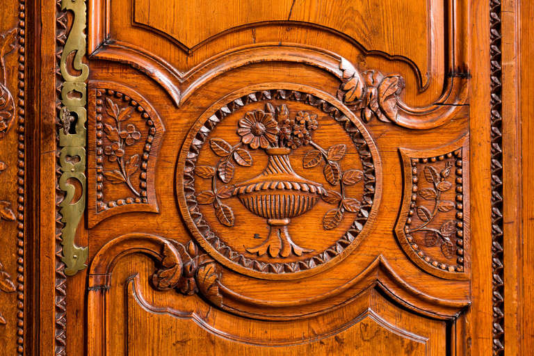 Mid-18th Century Chestnut Armoire 4