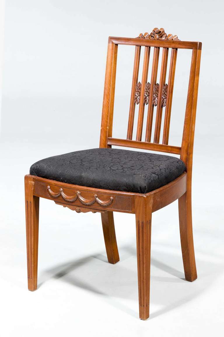 British Set of Ten 19th Century Dining Chairs