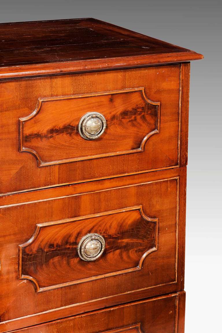 18th Century and Earlier Pair of Late 18th Century Mahogany Cupboards