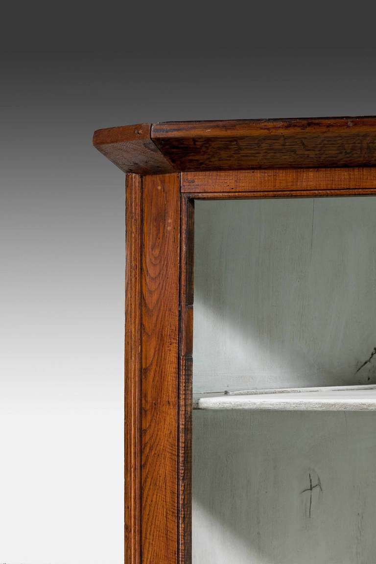 19th Century Late 18th Century Oak Corner Cupboard