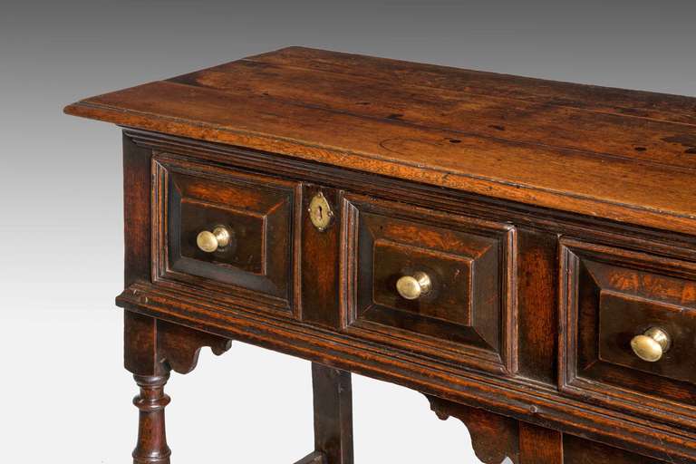 James II Late 17th Century Oak Dresser