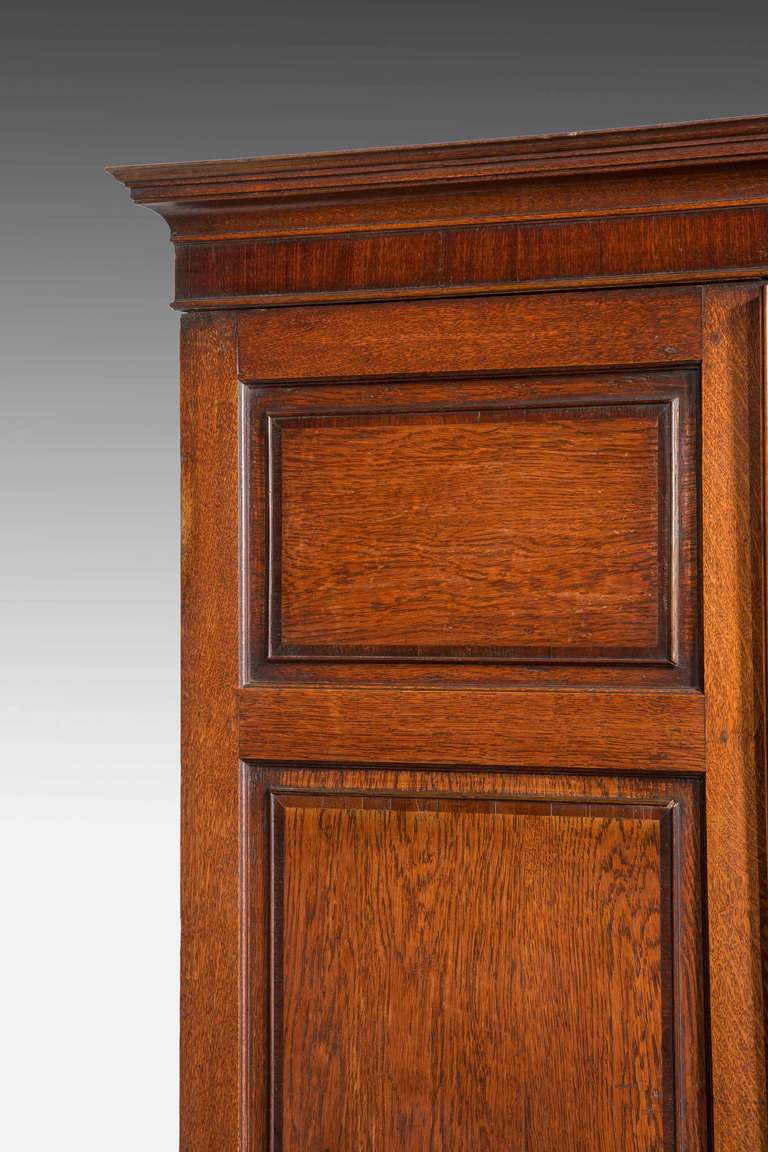 George III Period Oak Press In Good Condition In Peterborough, Northamptonshire