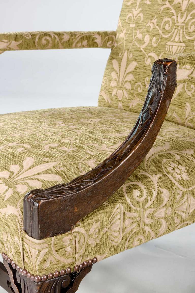British 19th Century Gainsborough Armchair