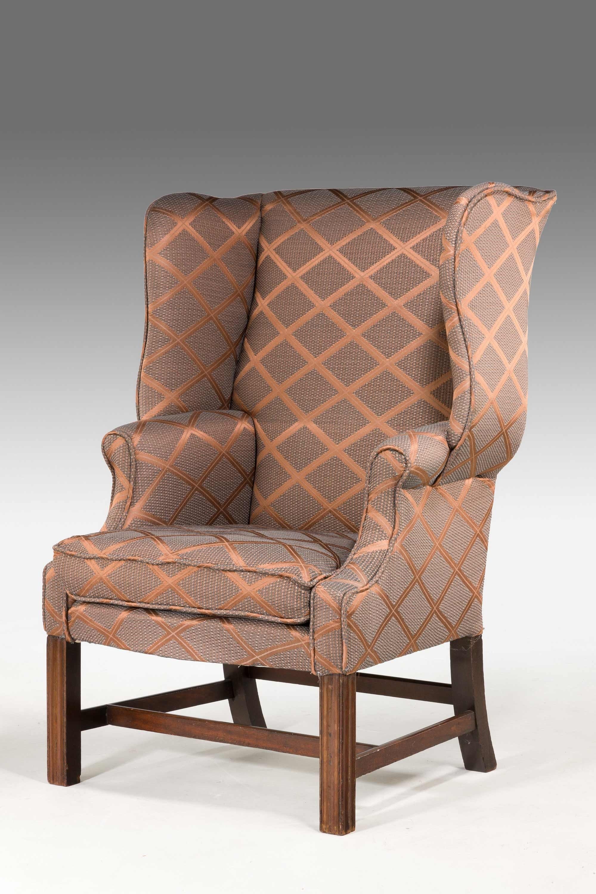 Chippendale Design Wing Chair