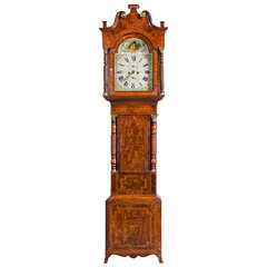 Antique 19th Century Mahogany Long Case Clock by William Hay of Wolverhampton