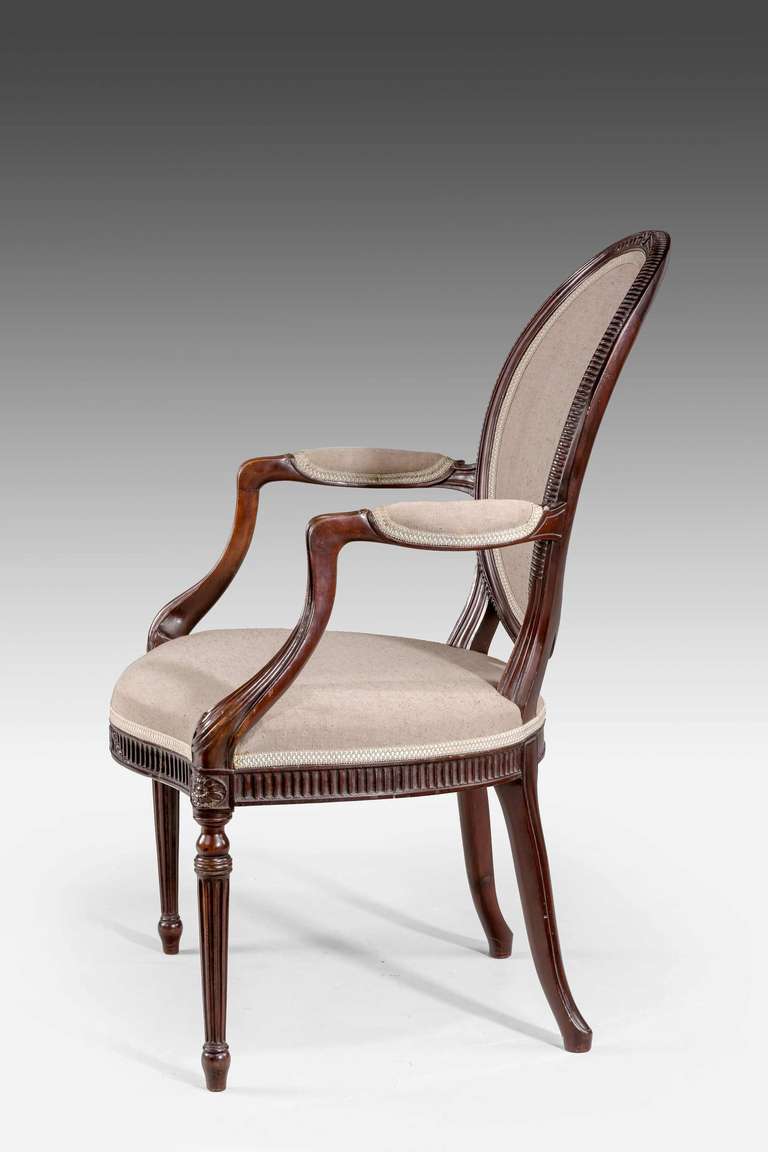 British George III Design Armchair