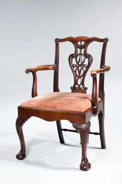 Mid 18th Century Elbow Chair