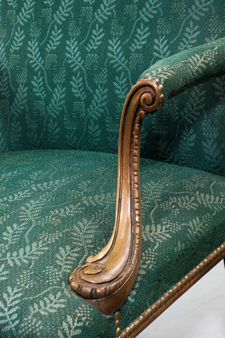 British Chippendale Design Gainsborough Armchair