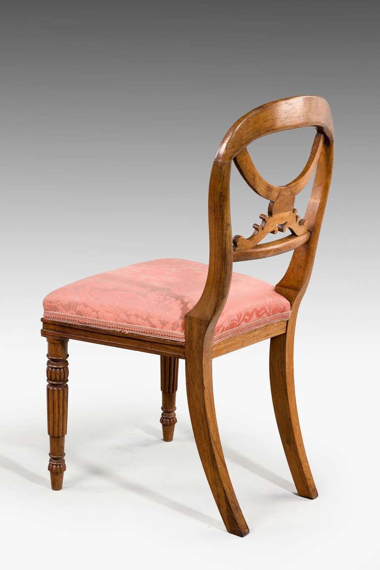 Fine Late Regency Period Side Chair In Good Condition In Peterborough, Northamptonshire