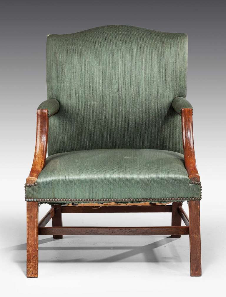 George III Period Gainsborough Chair