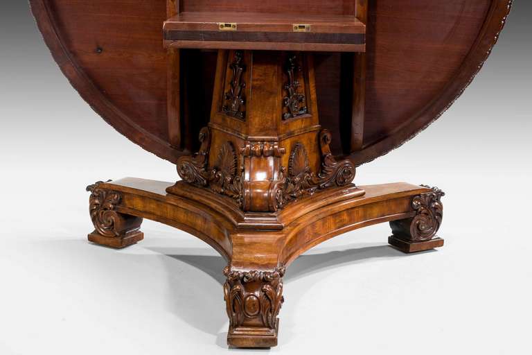 Regency Period Mahogany Centre Table In Good Condition For Sale In Peterborough, Northamptonshire