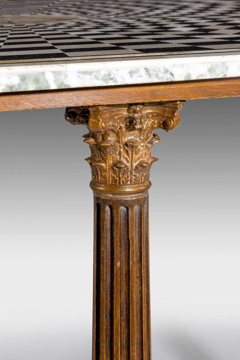 19th Century Marble Centre Table In Excellent Condition In Peterborough, Northamptonshire