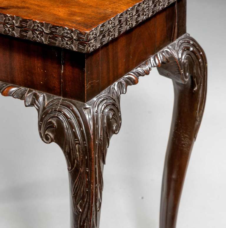 18th Century and Earlier Chippendale Period Tea Table