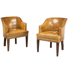 Pair of Mahogany Desk Chairs 11