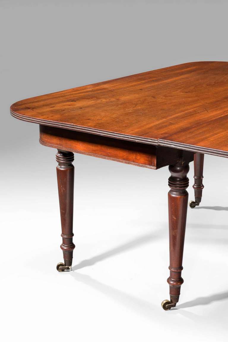  Early 19th Century Mahogany Banqueting Table In Good Condition In Peterborough, Northamptonshire
