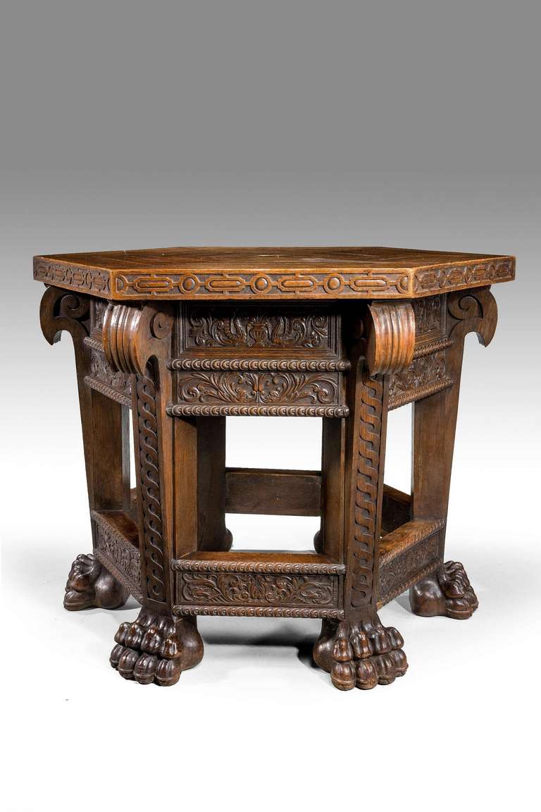 Italian Mid-19th Century Centre Table For Sale