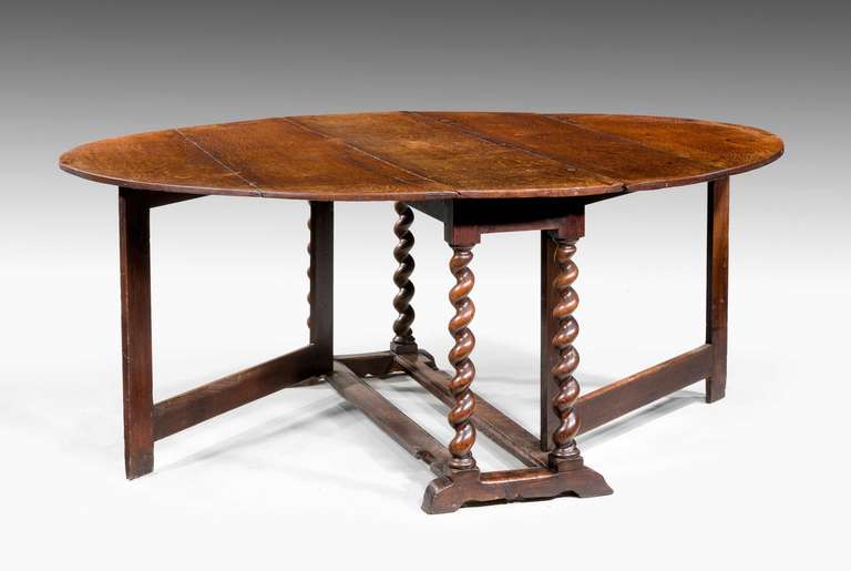 william and mary gateleg table