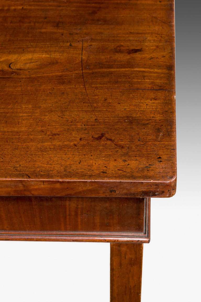 British Chippendale Period Mahogany Serving Table