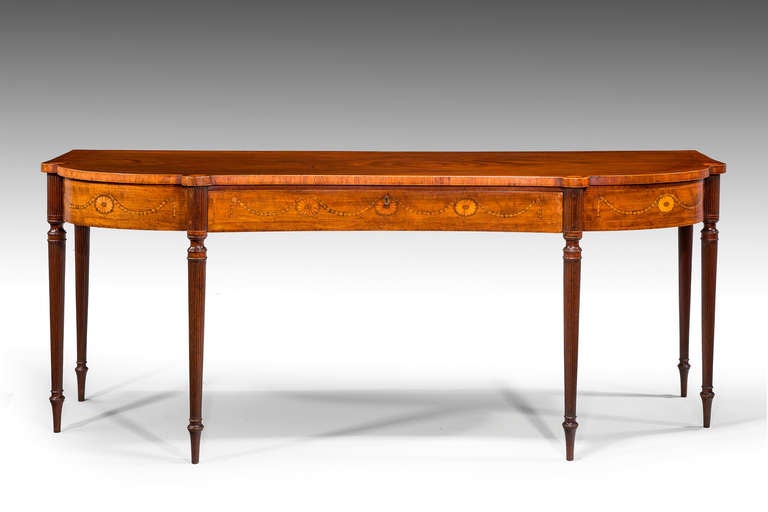 Mahogany George III Period Serving Table For Sale