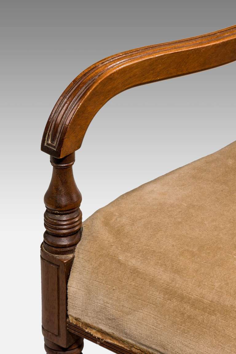 Pair of Regency Period Elbow Chairs In Good Condition In Peterborough, Northamptonshire