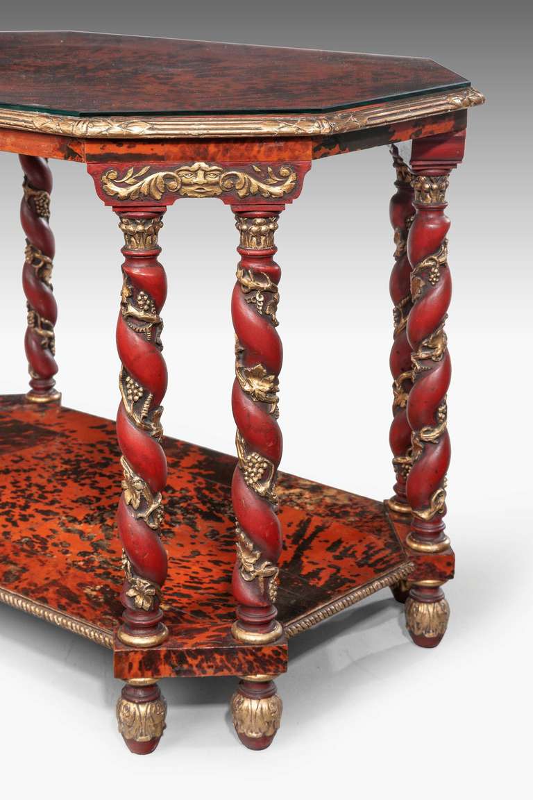 Mid-18th Century Tortoiseshell Centre Table