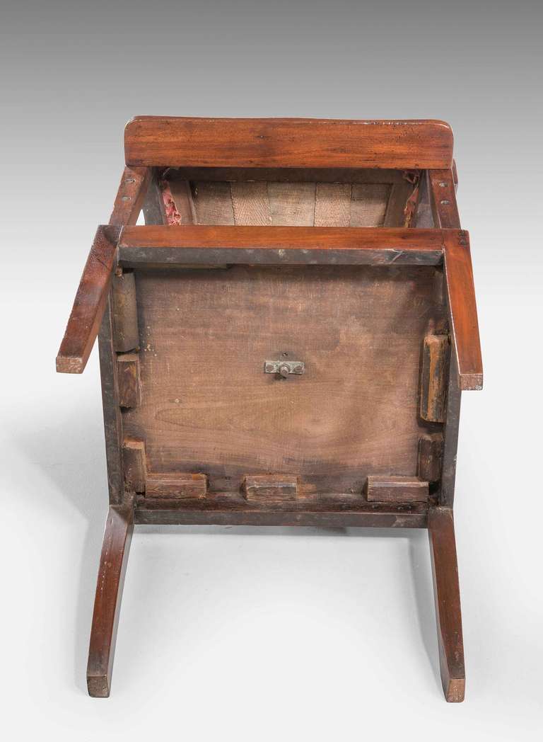 George III Period Mahogany Child's Chair 1