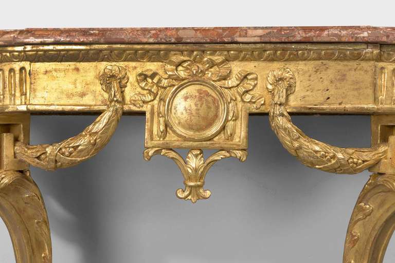 Louis XVI Neoclassical Pier Table In Good Condition In Peterborough, Northamptonshire