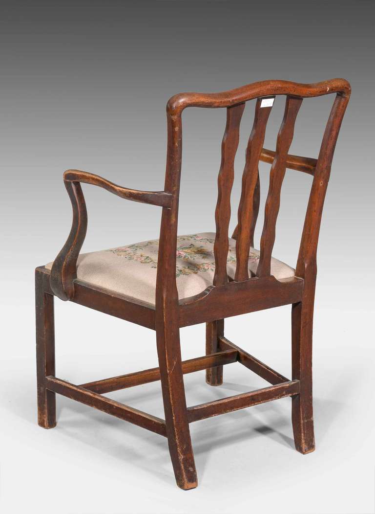 Fine George III Period Fine Elbow Chair