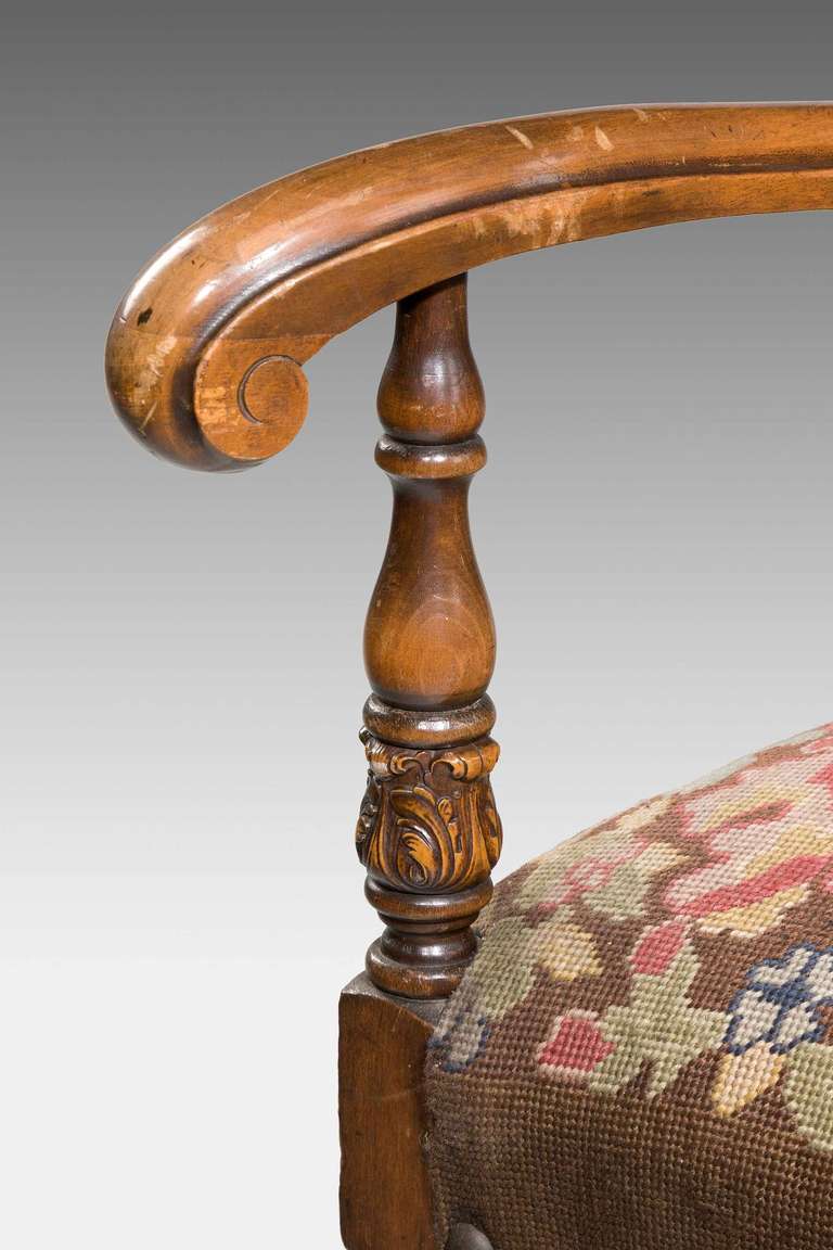 Good 19th Century Walnut Framed Chair 2