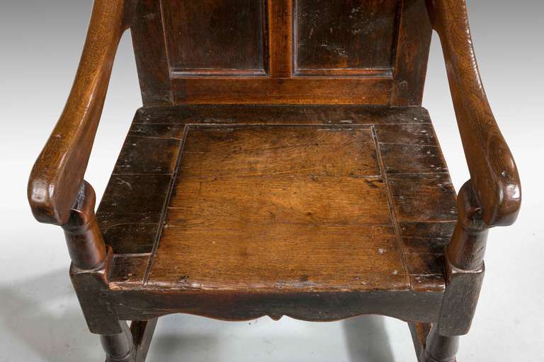 Early 18th Century Oak Armchair 1