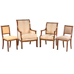 Set of four 19th Century French Side Chairs