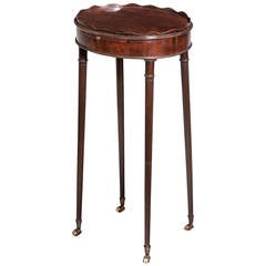 George III Period Mahogany Urn Stand