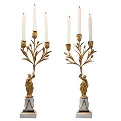 Pair of Louis XVI Candelabra