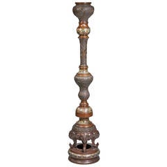 Late 19th Century Cloisonné Standard Lamp
